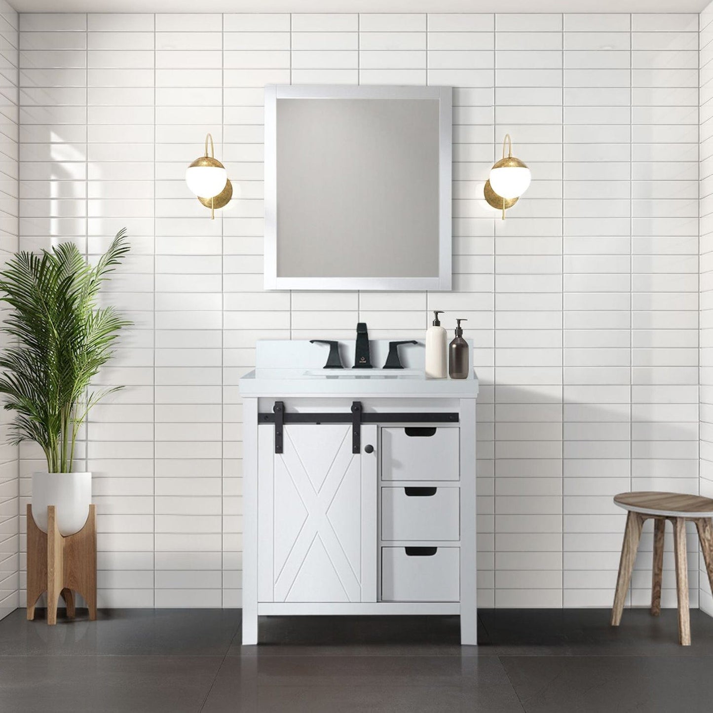 Marsyas 30" x 22" Single Bath Vanity