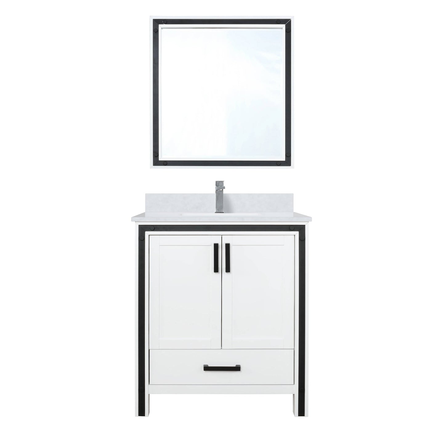 Bell + Modern Bathroom Vanity Augustine 30" x 22" Single Bath Vanity