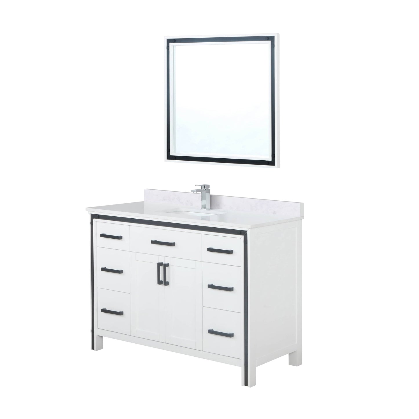 Bell + Modern Bathroom Vanity Augustine 48" x 22" Single Bath Vanity