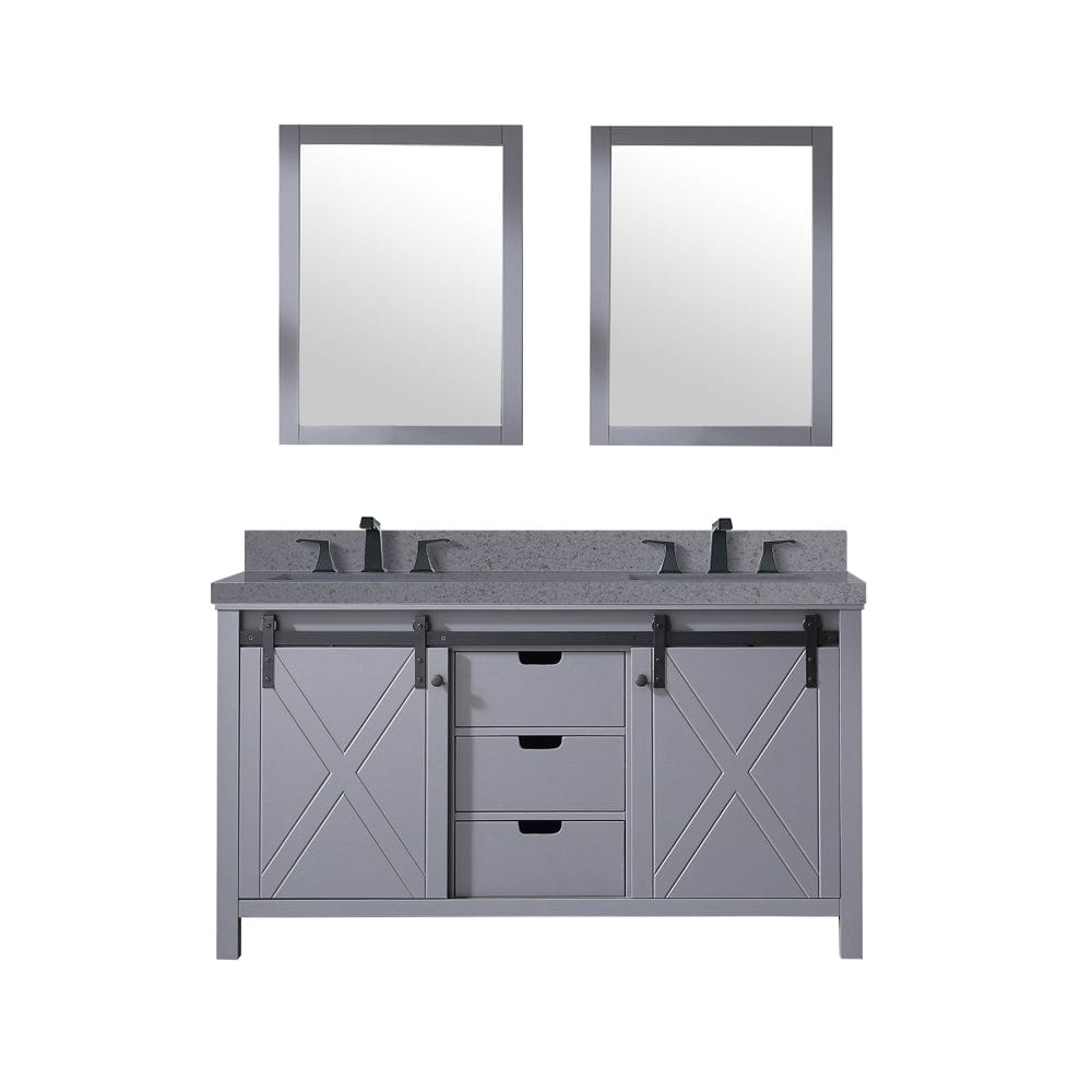 Bell + Modern Bathroom Vanity Ketchum 60" x 22" Double Bath Vanity