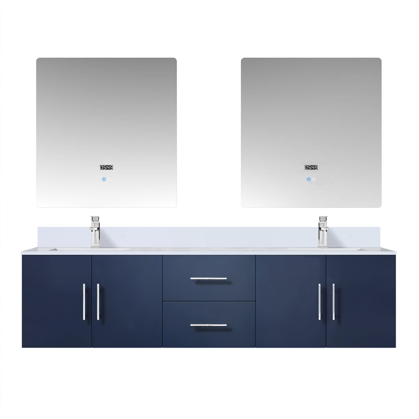 Geneva  72" x 22" Double Bath Vanity
