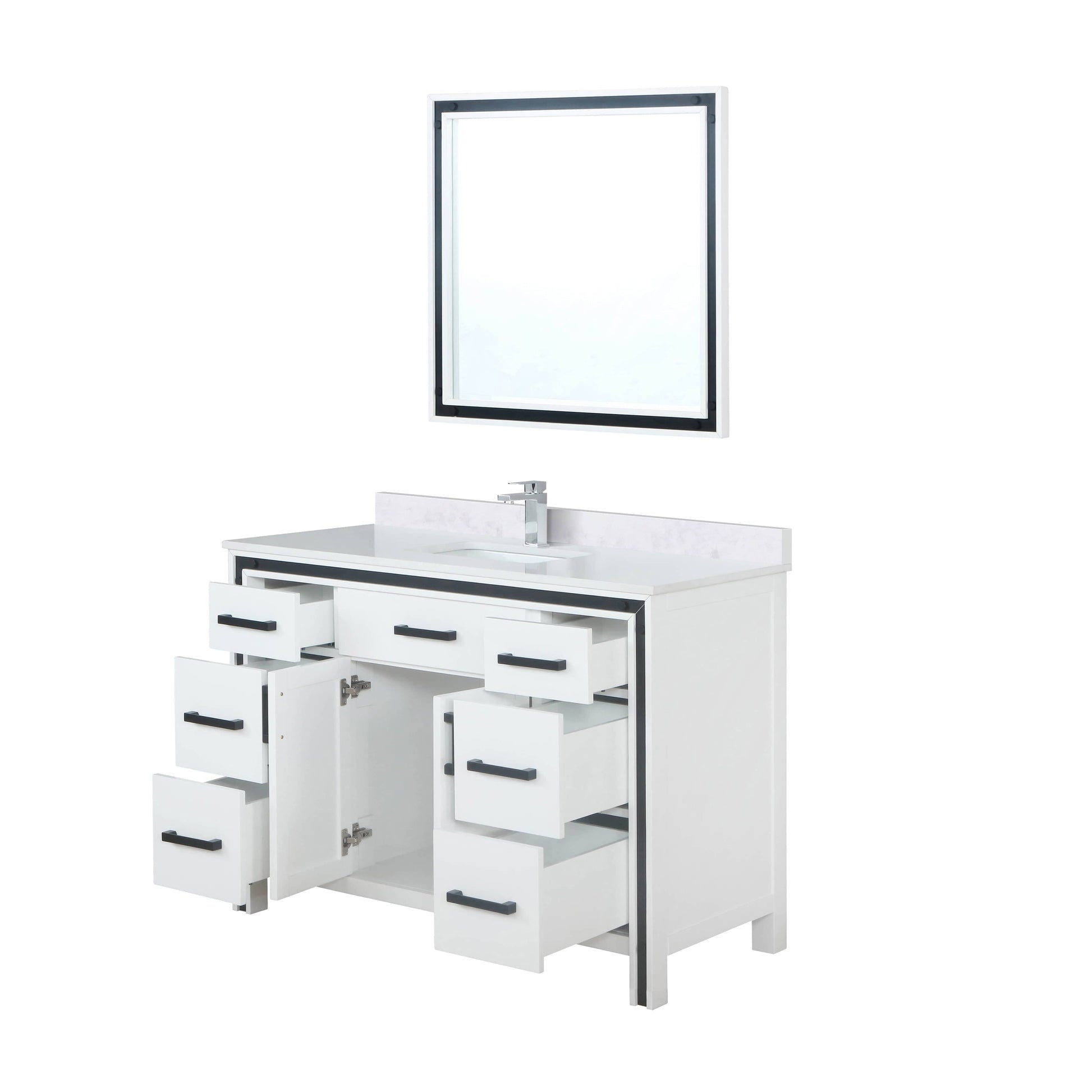 Bell + Modern Bathroom Vanity Augustine 48" x 22" Single Bath Vanity