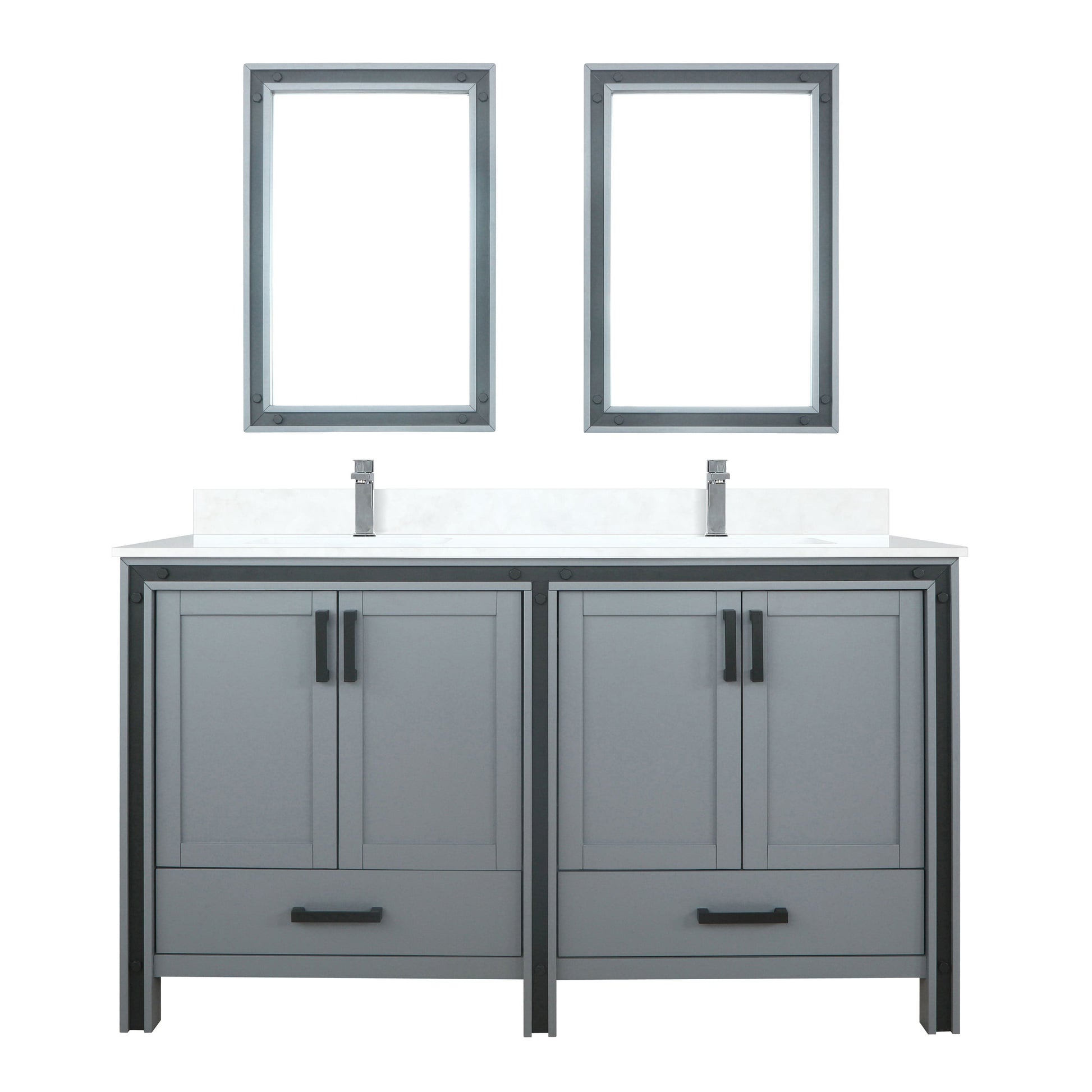 Bell + Modern Bathroom Vanity Augustine 60" x 22" Double Bath Vanity