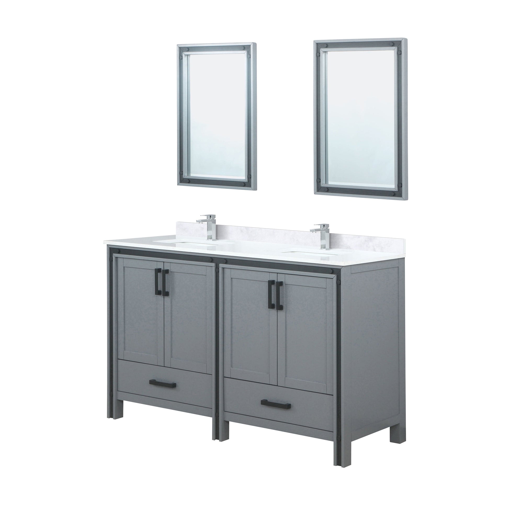 Bell + Modern Bathroom Vanity Augustine 60" x 22" Double Bath Vanity