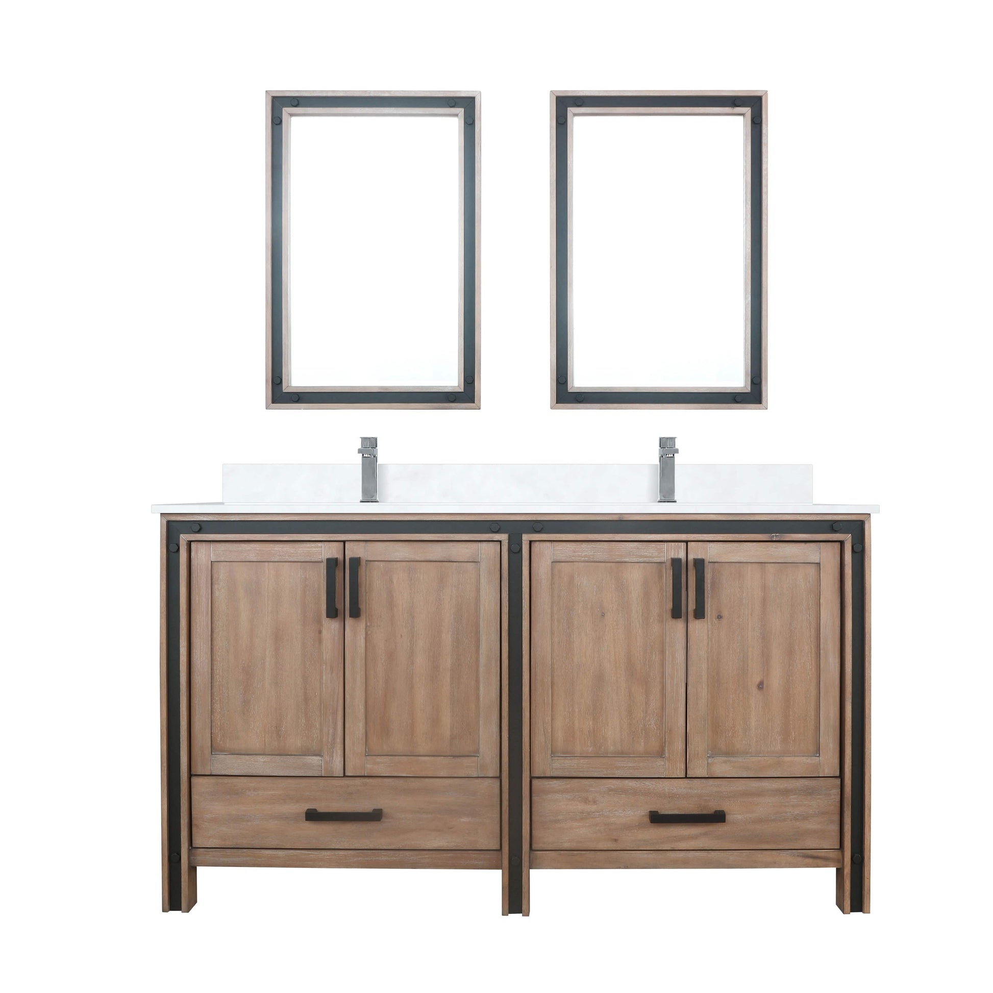 Bell + Modern Bathroom Vanity Augustine 60" x 22" Double Bath Vanity