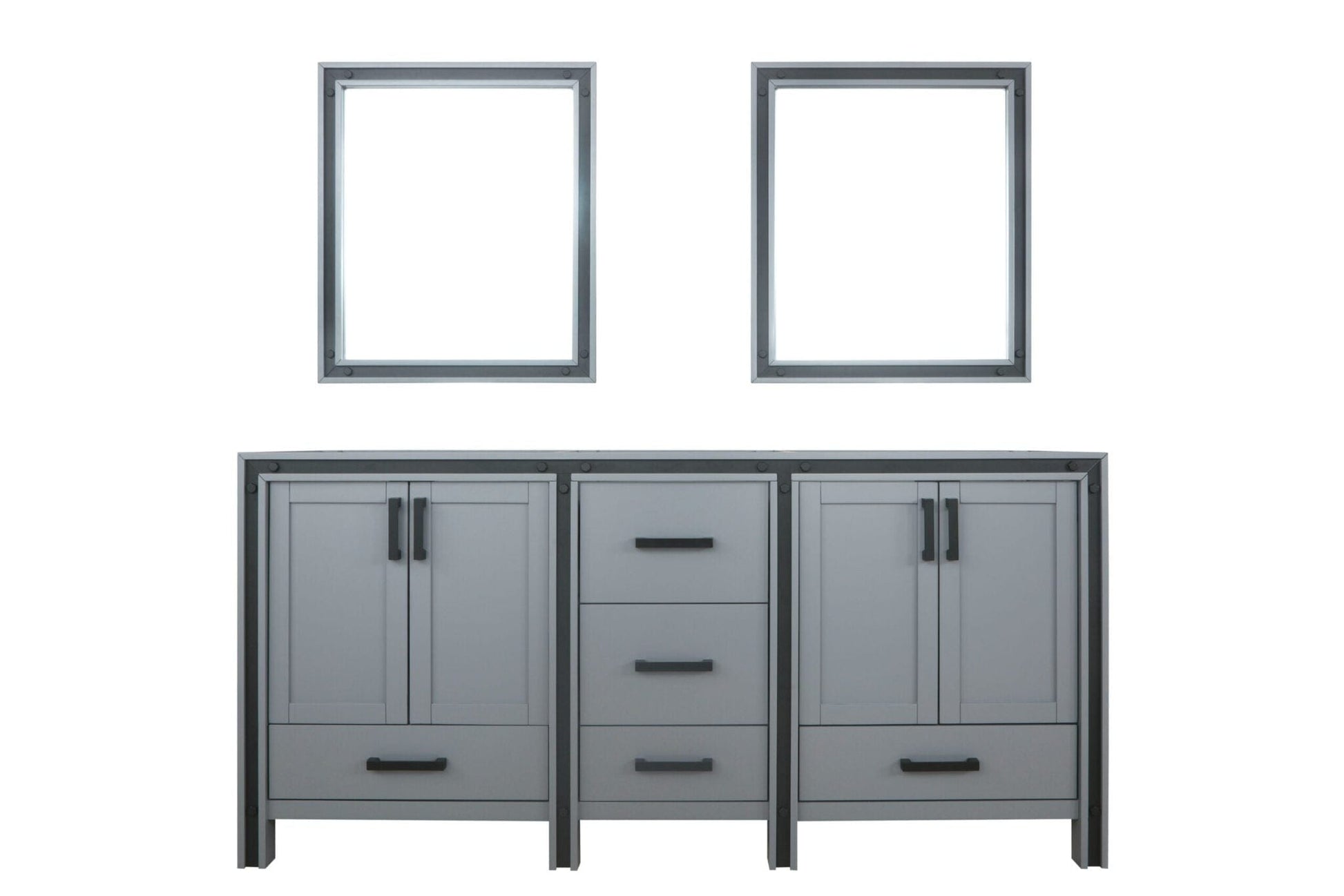 Bell + Modern Bathroom Vanity Augustine 72" x 22" Double Bath Vanity