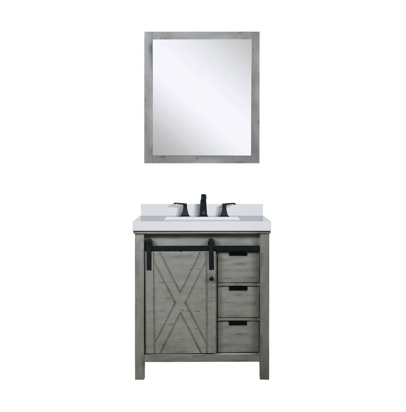 Bell + Modern Bathroom Vanity Ketchum 30" x 22" Single Bath Vanity