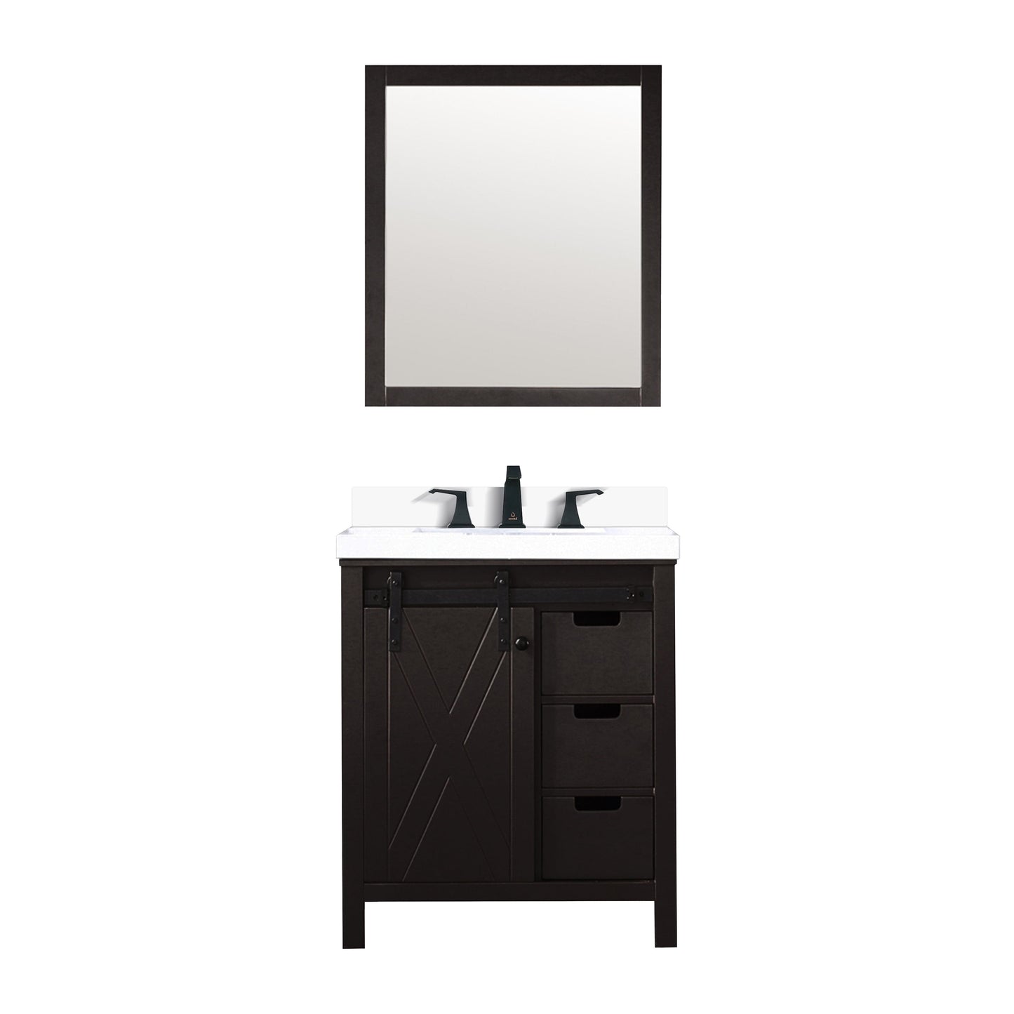 Bell + Modern Bathroom Vanity Ketchum 30" x 22" Single Bath Vanity