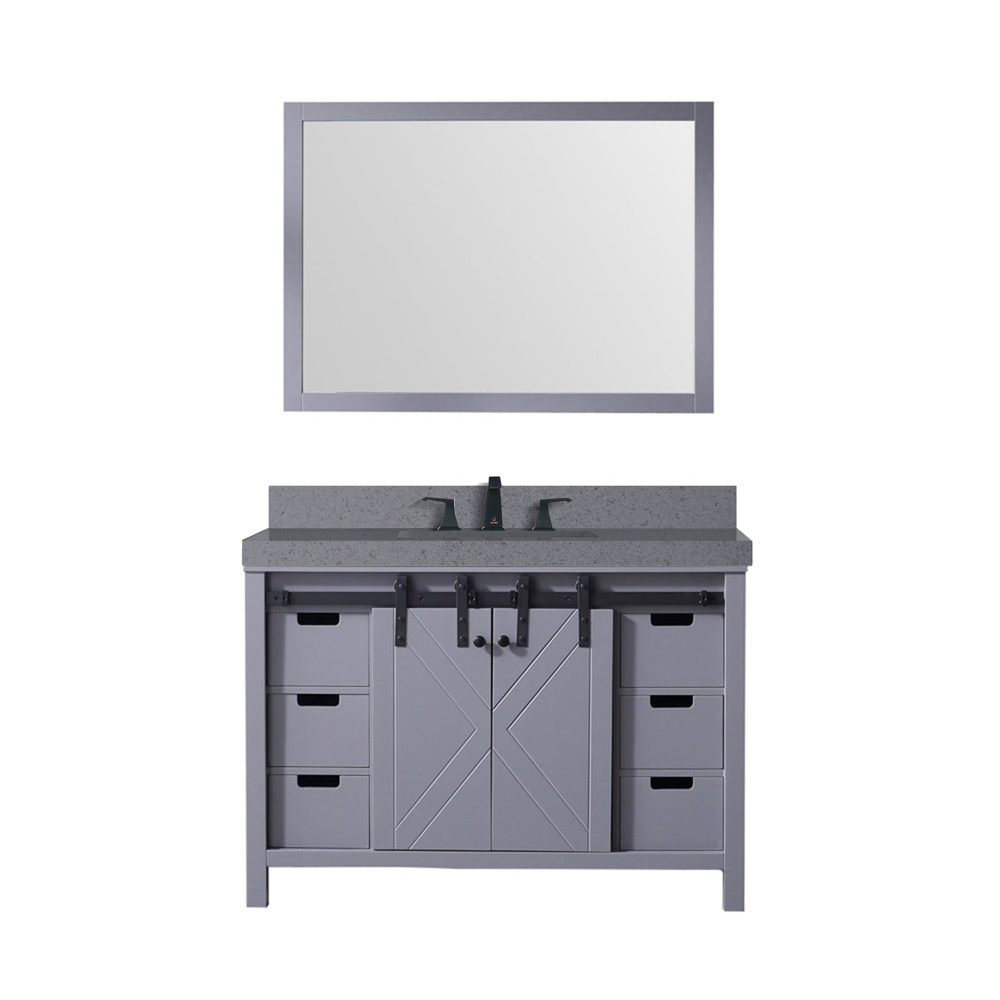 Bell + Modern Bathroom Vanity Ketchum 48" x 22" Single Bath Vanity