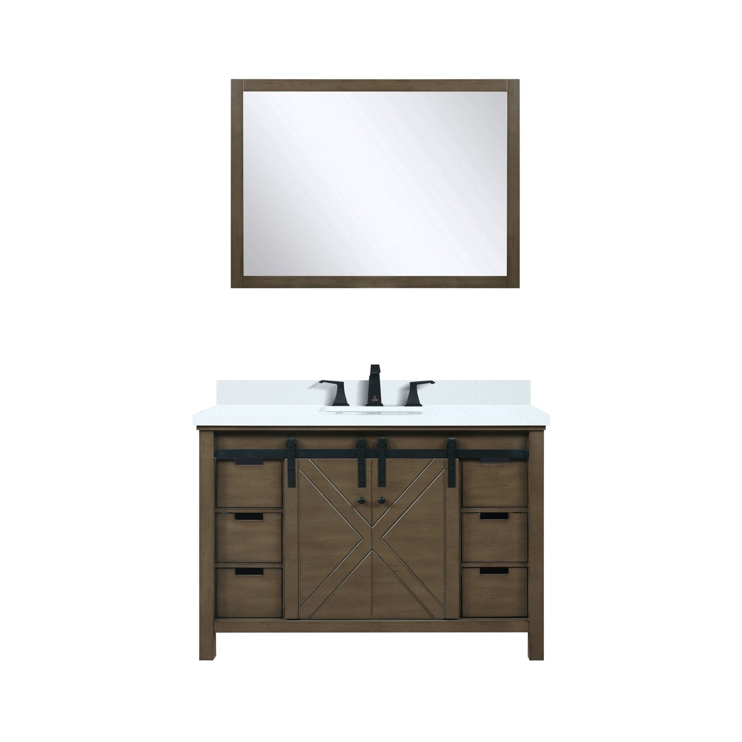 Bell + Modern Bathroom Vanity Ketchum 48" x 22" Single Bath Vanity