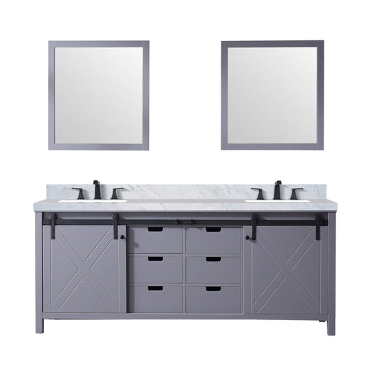 Bell + Modern Bathroom Vanity Ketchum 80" x 22" Double Bath Vanity