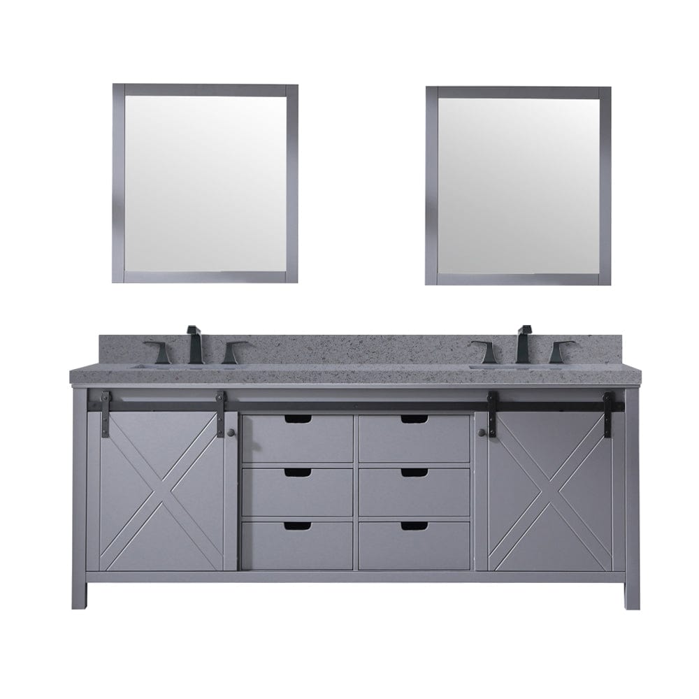 Bell + Modern Bathroom Vanity Ketchum 84" x 22" Double Bath Vanity