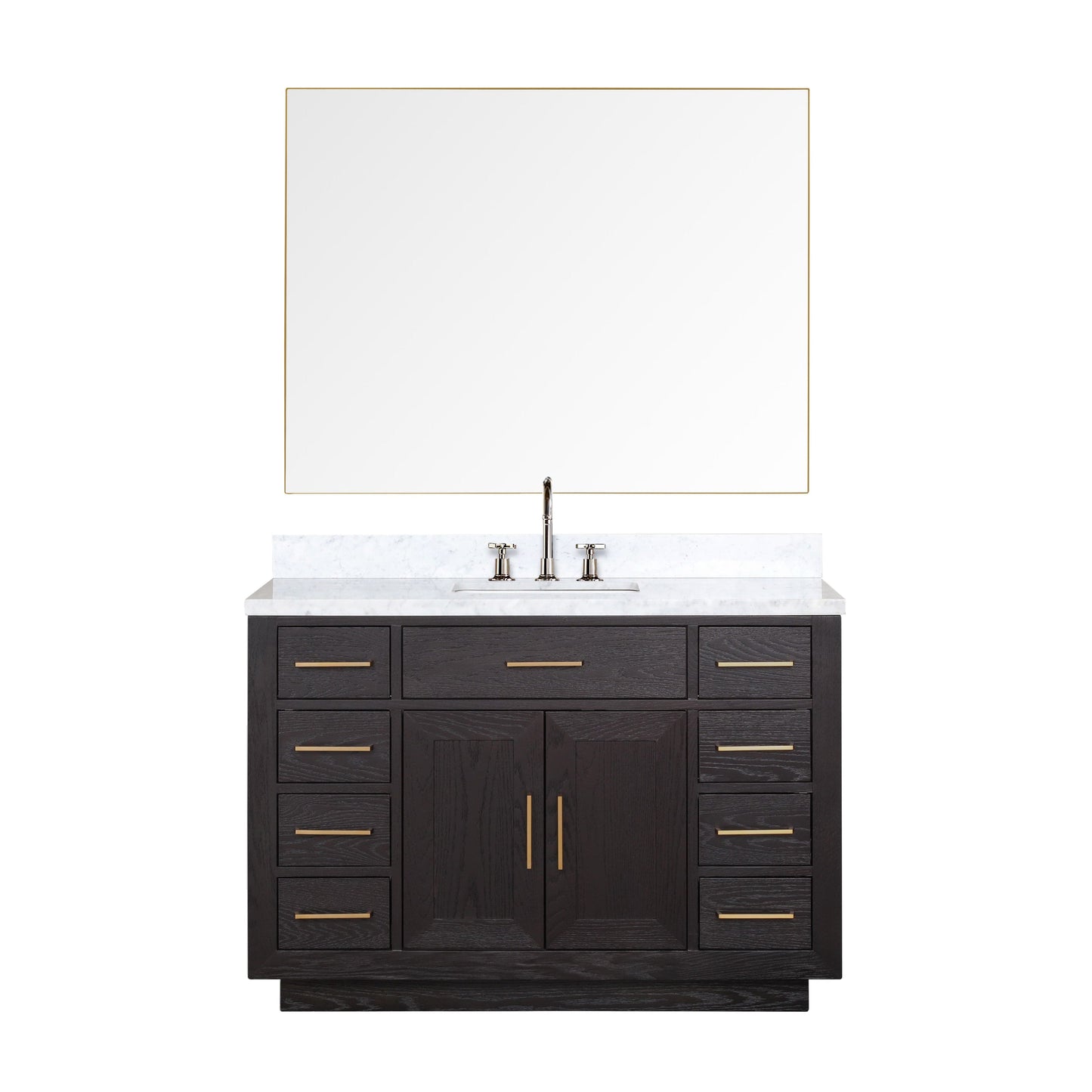 Lexora Bathroom Vanity Abbey 48" x 22" Single Bath Vanity