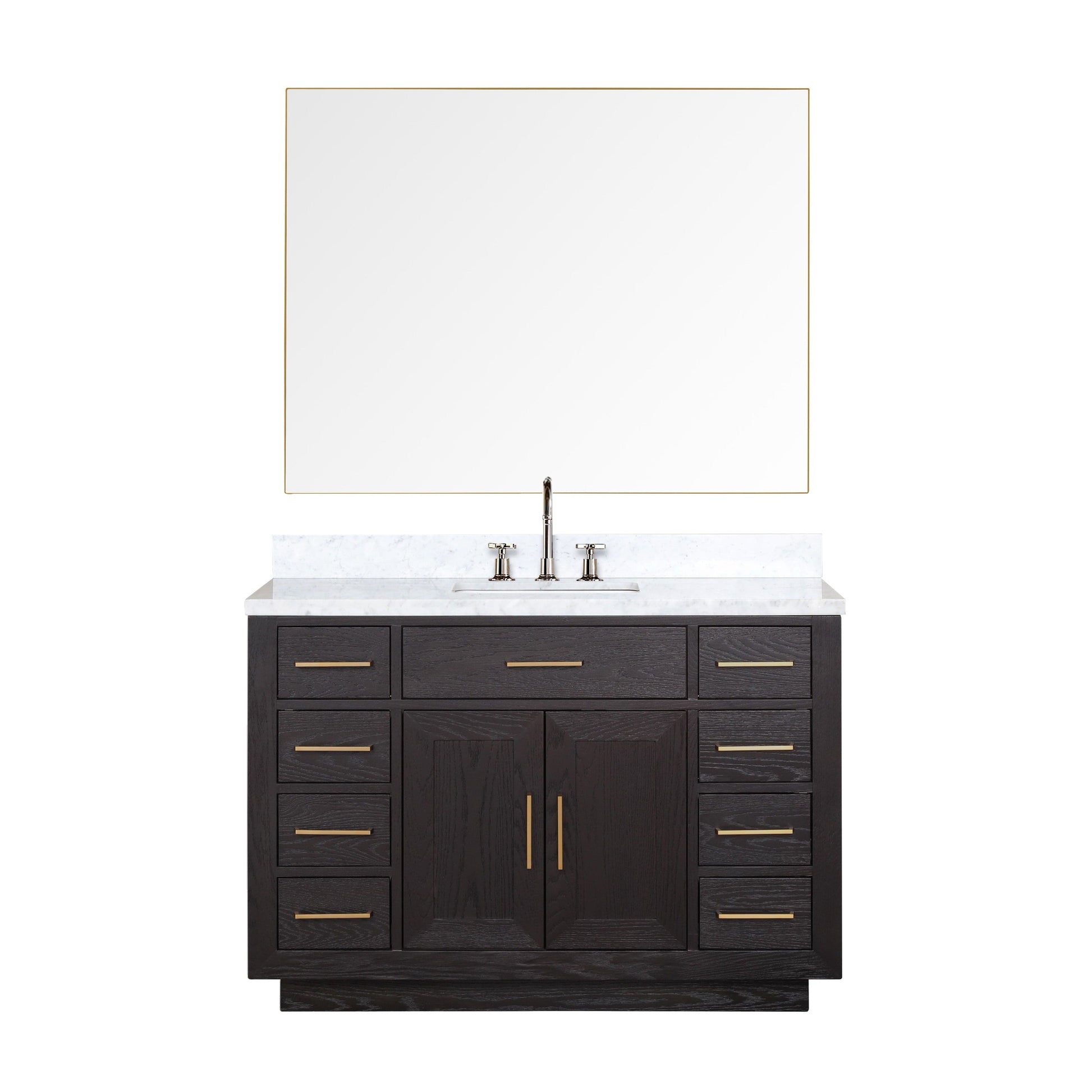 Lexora Bathroom Vanity Abbey 48" x 22" Single Bath Vanity