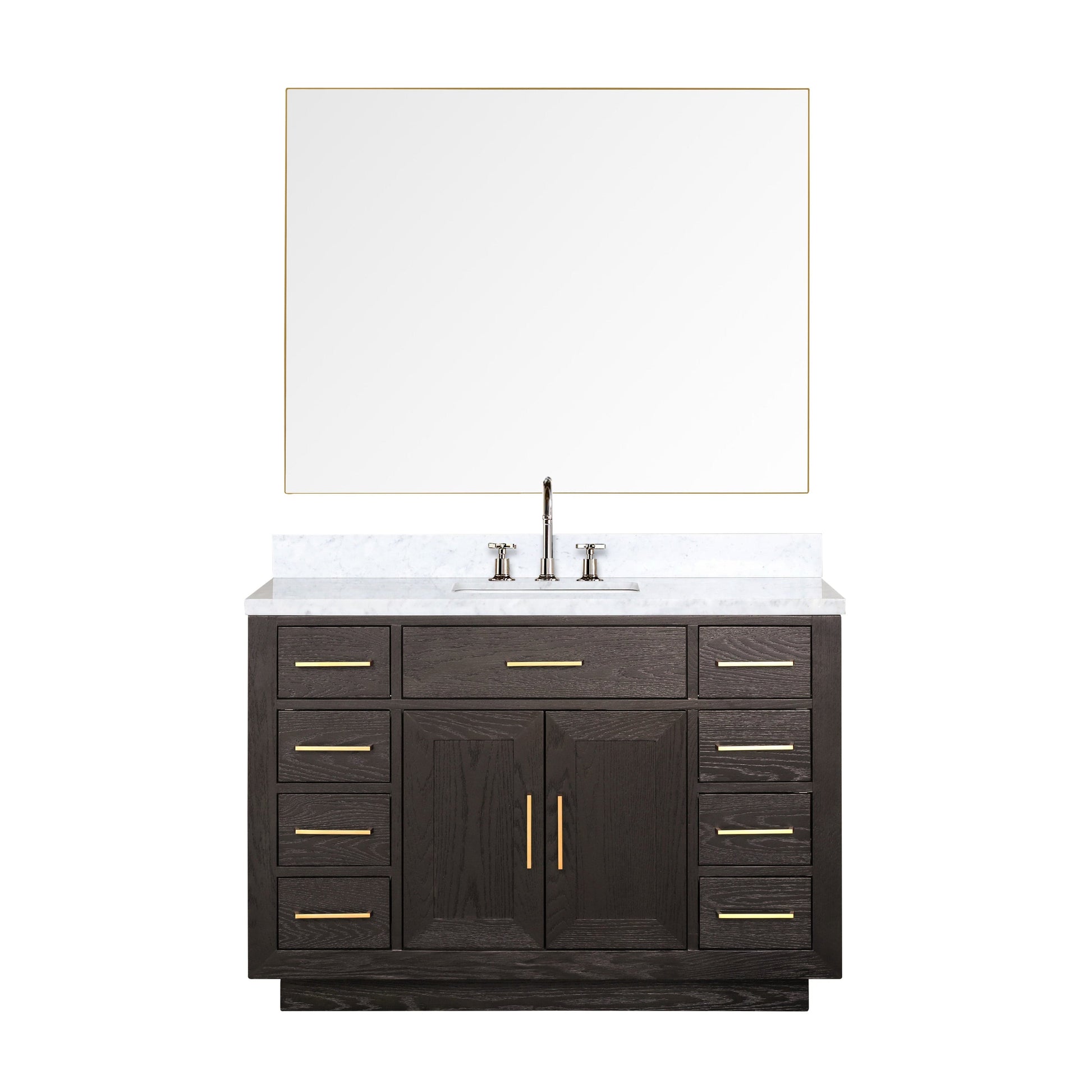 Lexora Bathroom Vanity Abbey 48" x 22" Single Bath Vanity