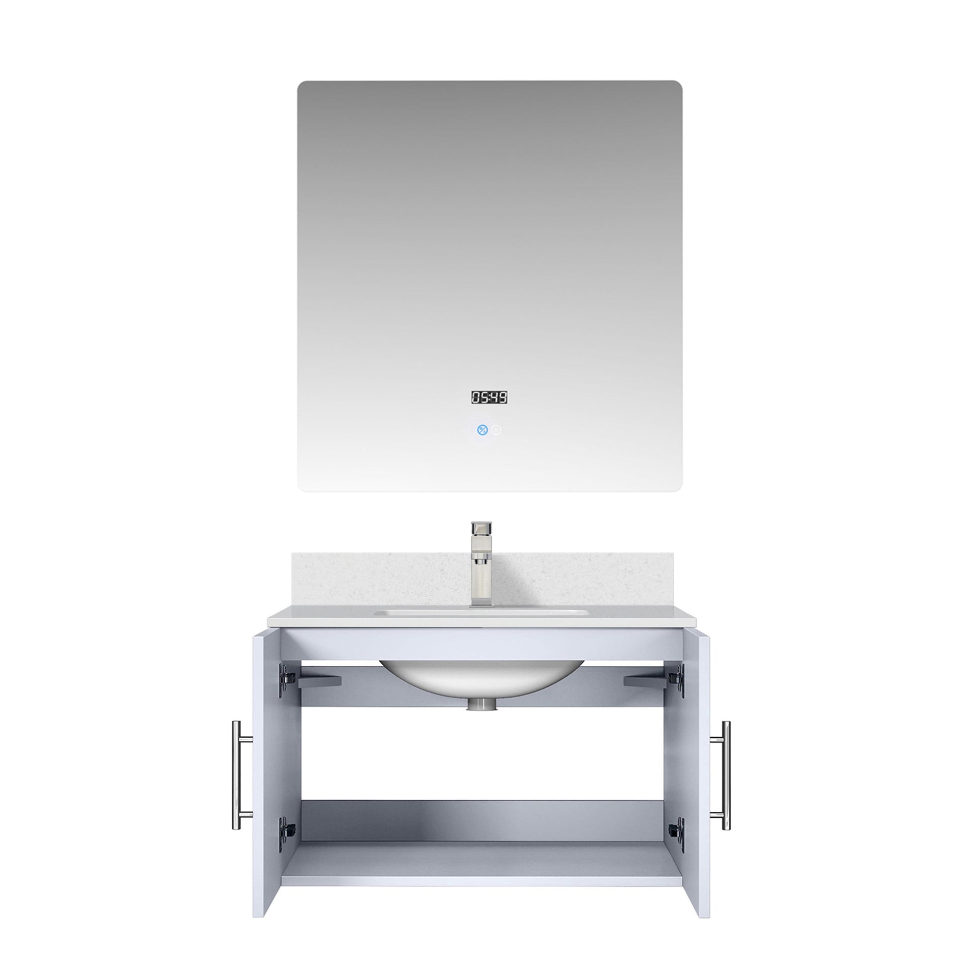 Lexora Bathroom Vanity Geneva  30" x 22" Bath Vanity