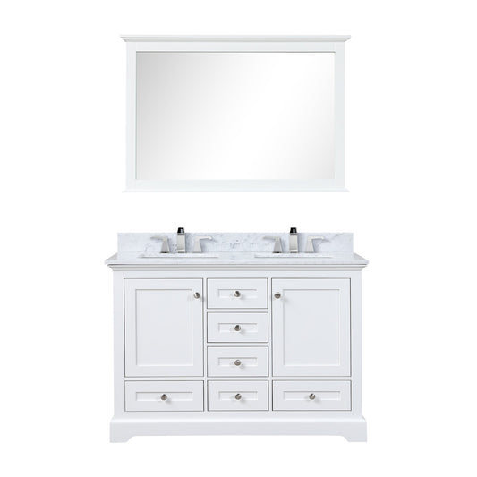 Lexora Bathroom Vanity Dukes 48 " x 22" Double Bath Vanity