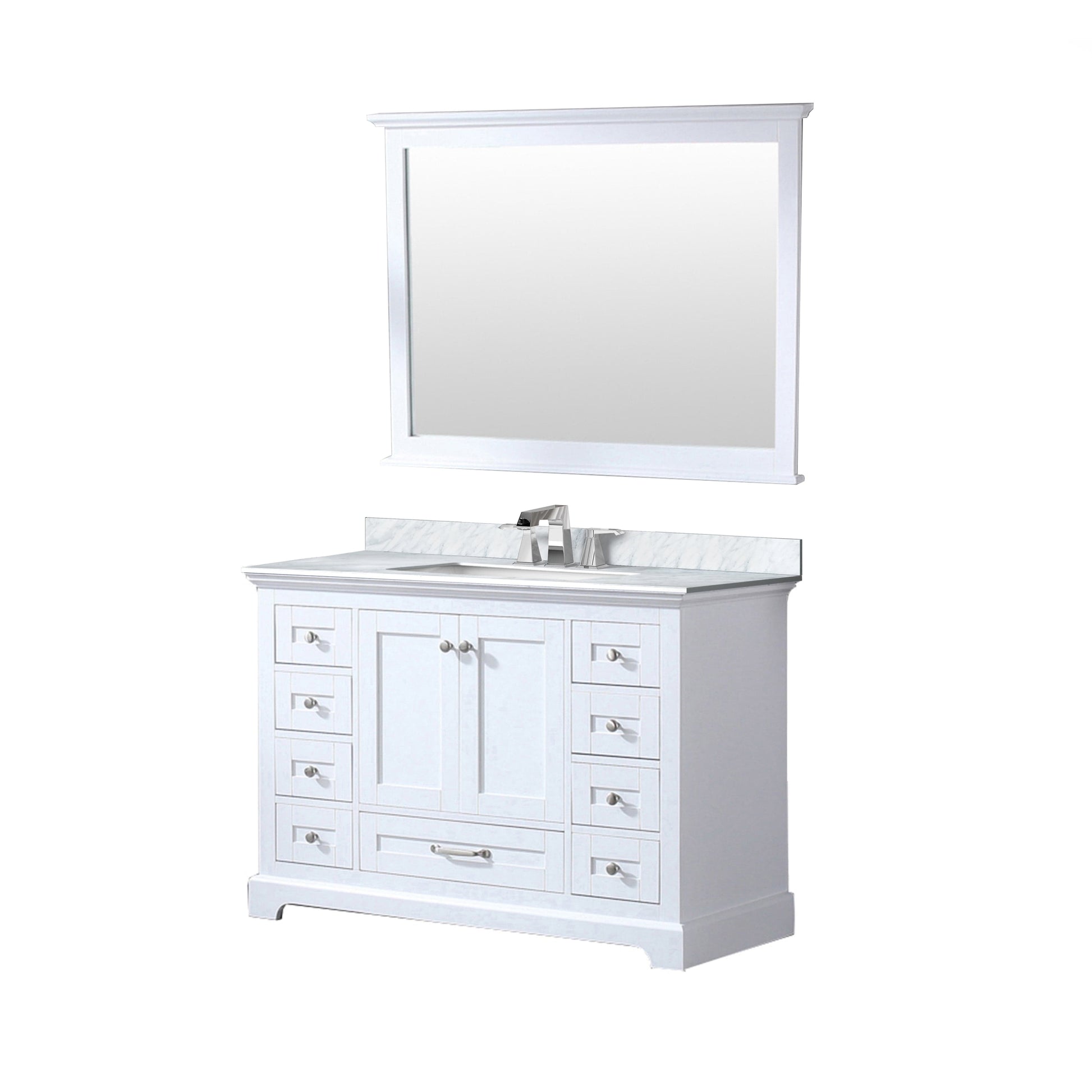 Lexora Bathroom Vanity Dukes 48" x 22" Single Bath Vanity