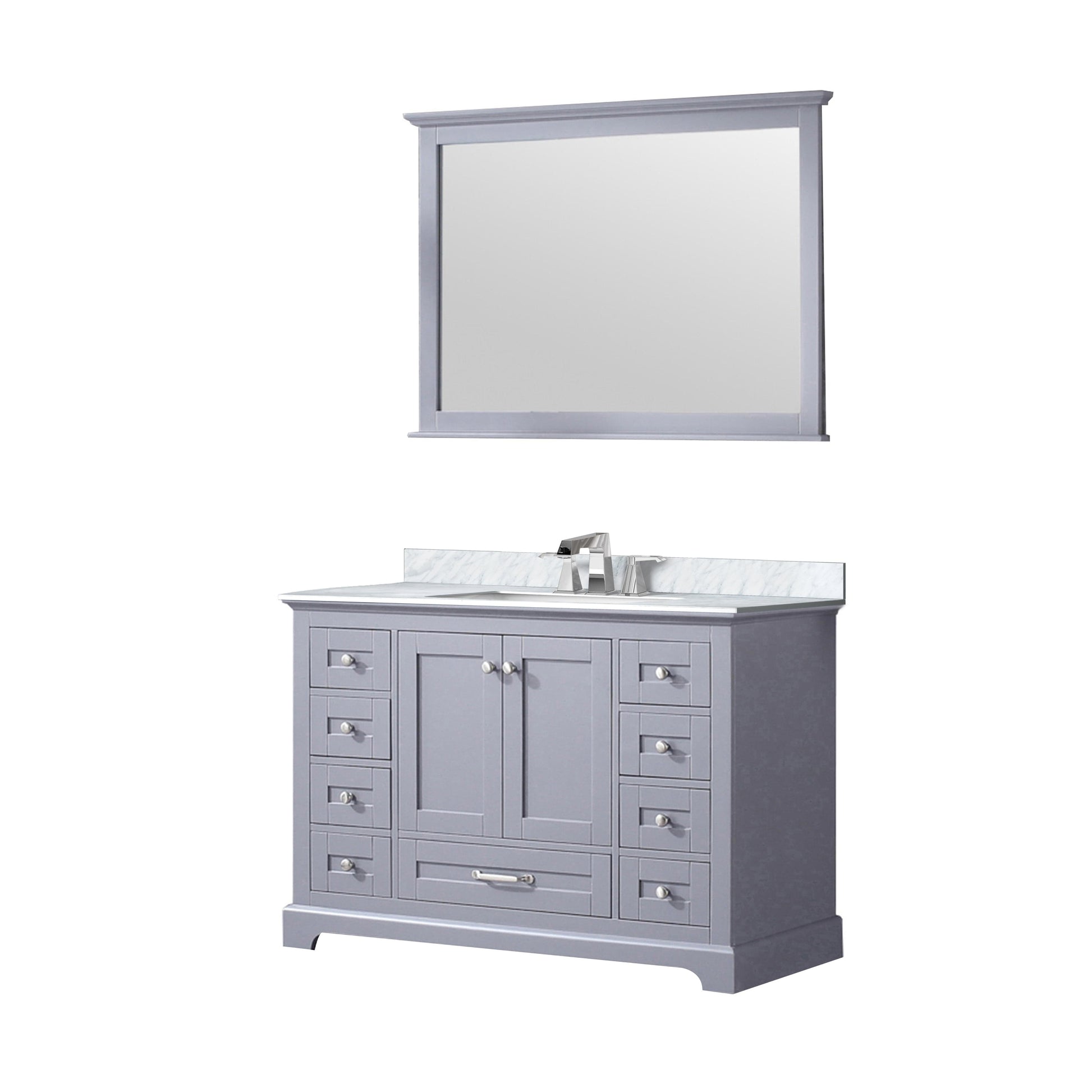 Lexora Bathroom Vanity Dukes 48" x 22" Single Bath Vanity