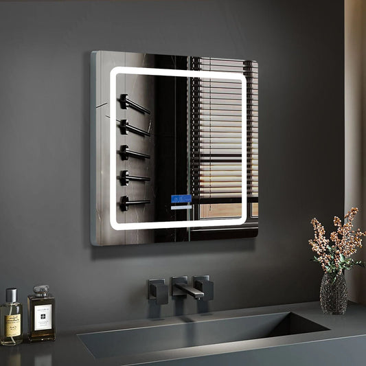 Lexora LED Mirror Caldona LED Mirror w/ Defogger