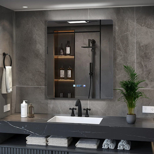 Lexora LED Mirror Lugano LED Mirror with Defogger