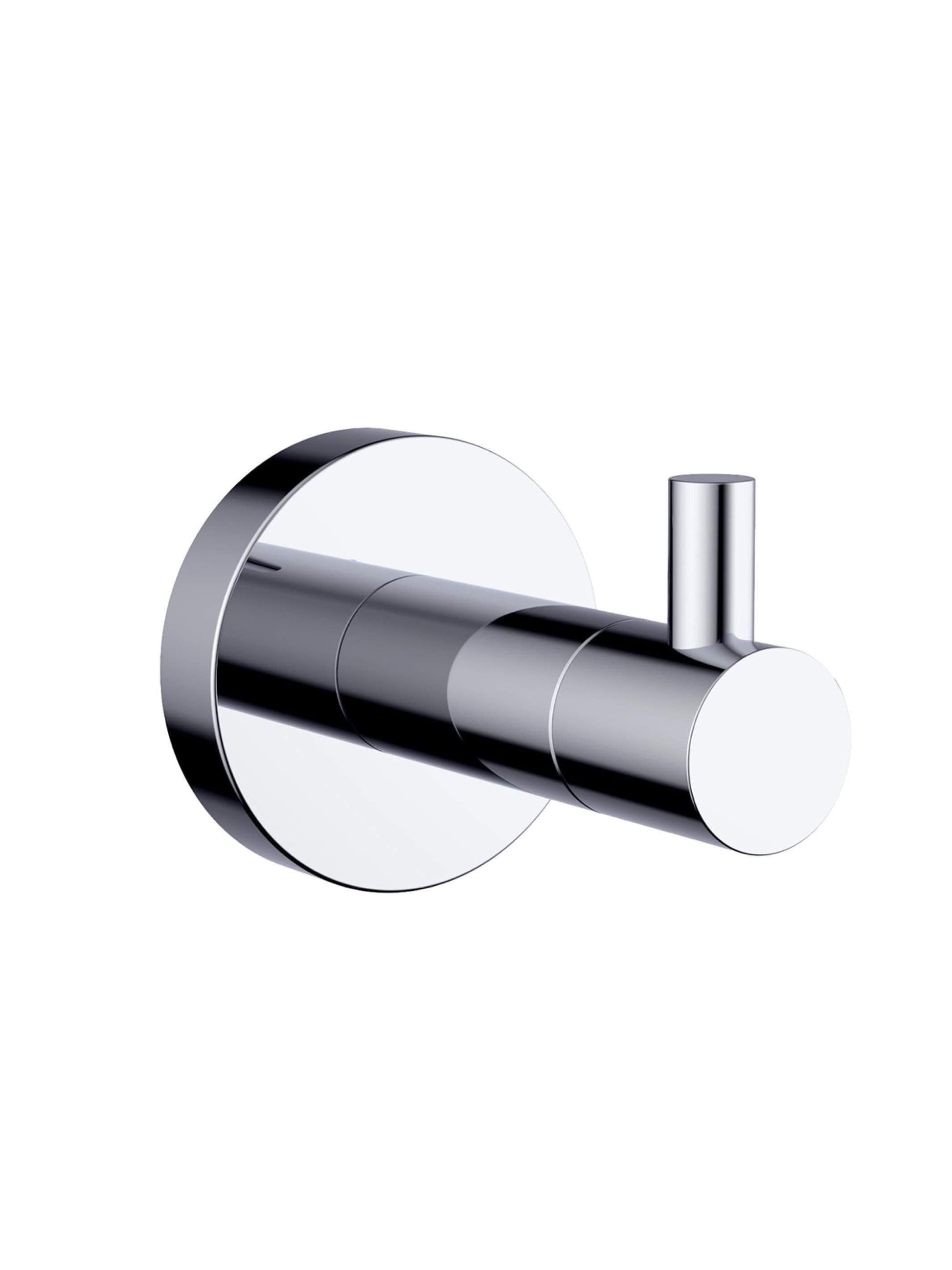 Lexora Robe Hook Chrome St. Marys Stainless Steel Robe Hook Chrome