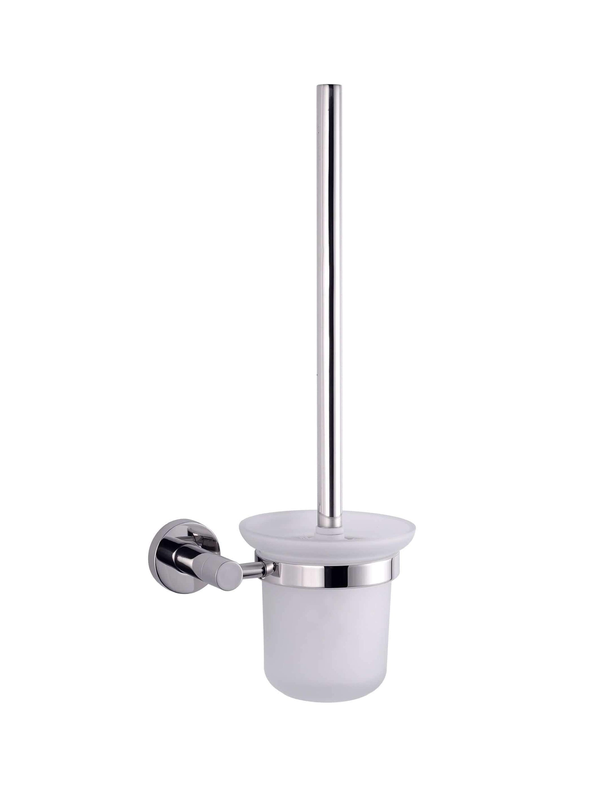 Lexora Toilet Brush Chrome St. Marys Stainless Steel Toilet Brush