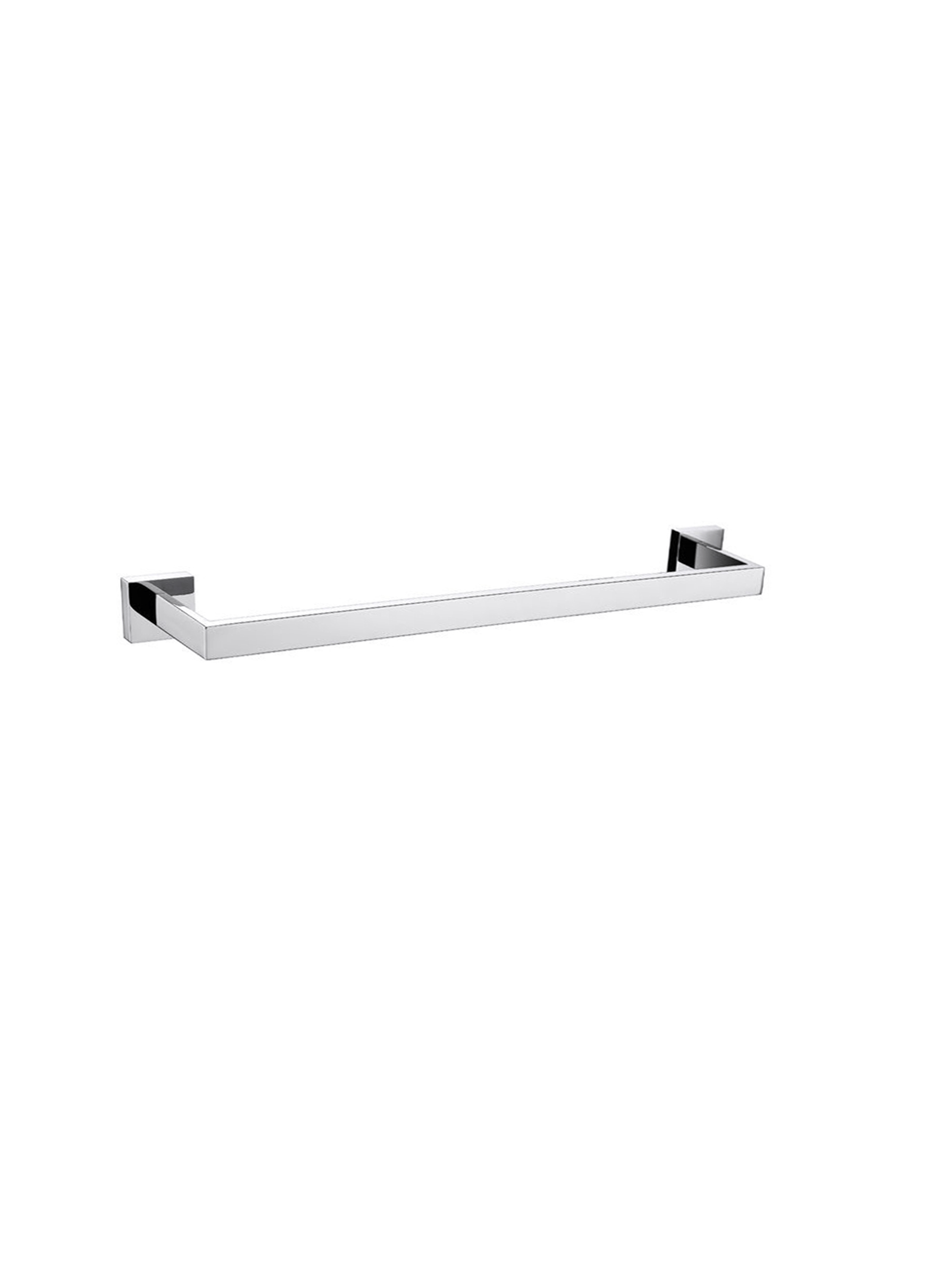 Lexora Towel Bar Bagno Bianca Stainless Steel 24" Towel Bar Chrome