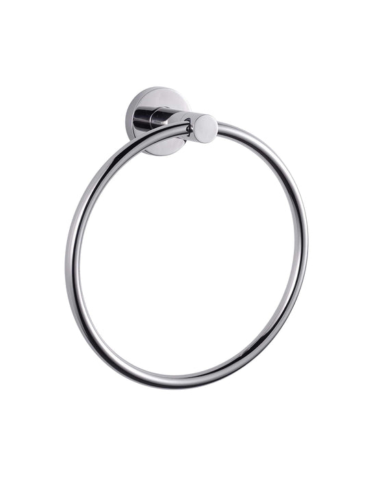 Lexora Towel Ring Chrome St. Marys Stainless Steel Towel Ring Chrome