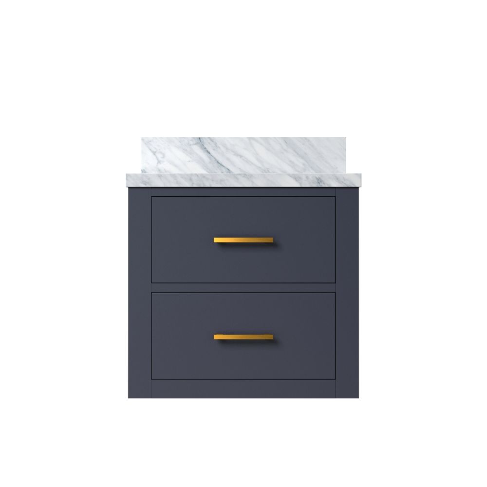 Castor 20 in W x 18 in. D Blue Single Bath Vanity and Acrylic Top