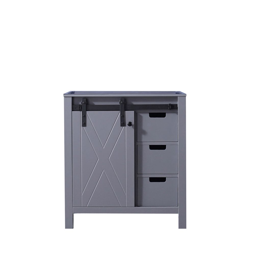 Marsyas 30 in W x 22 in. D Dark Grey Bath Vanity