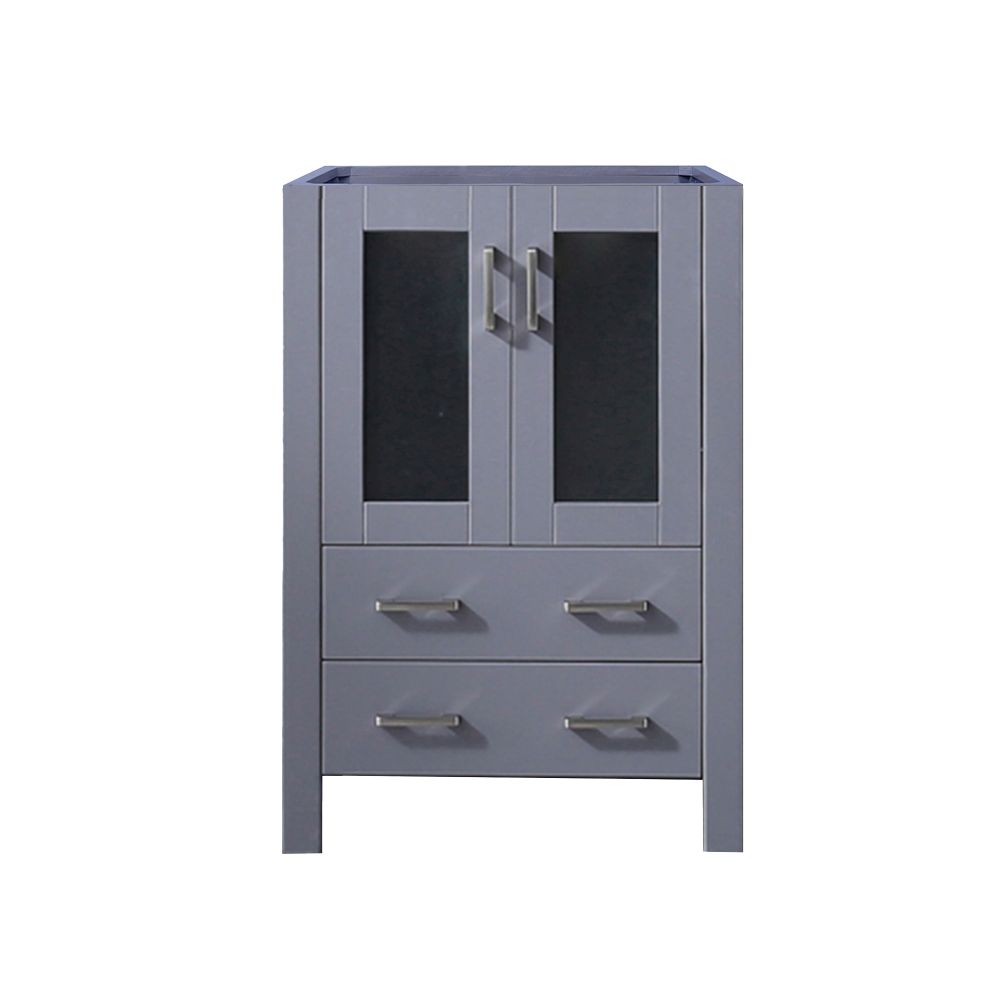 Volez 24 in W x 18.25 in. D Dark Grey Bath Vanity