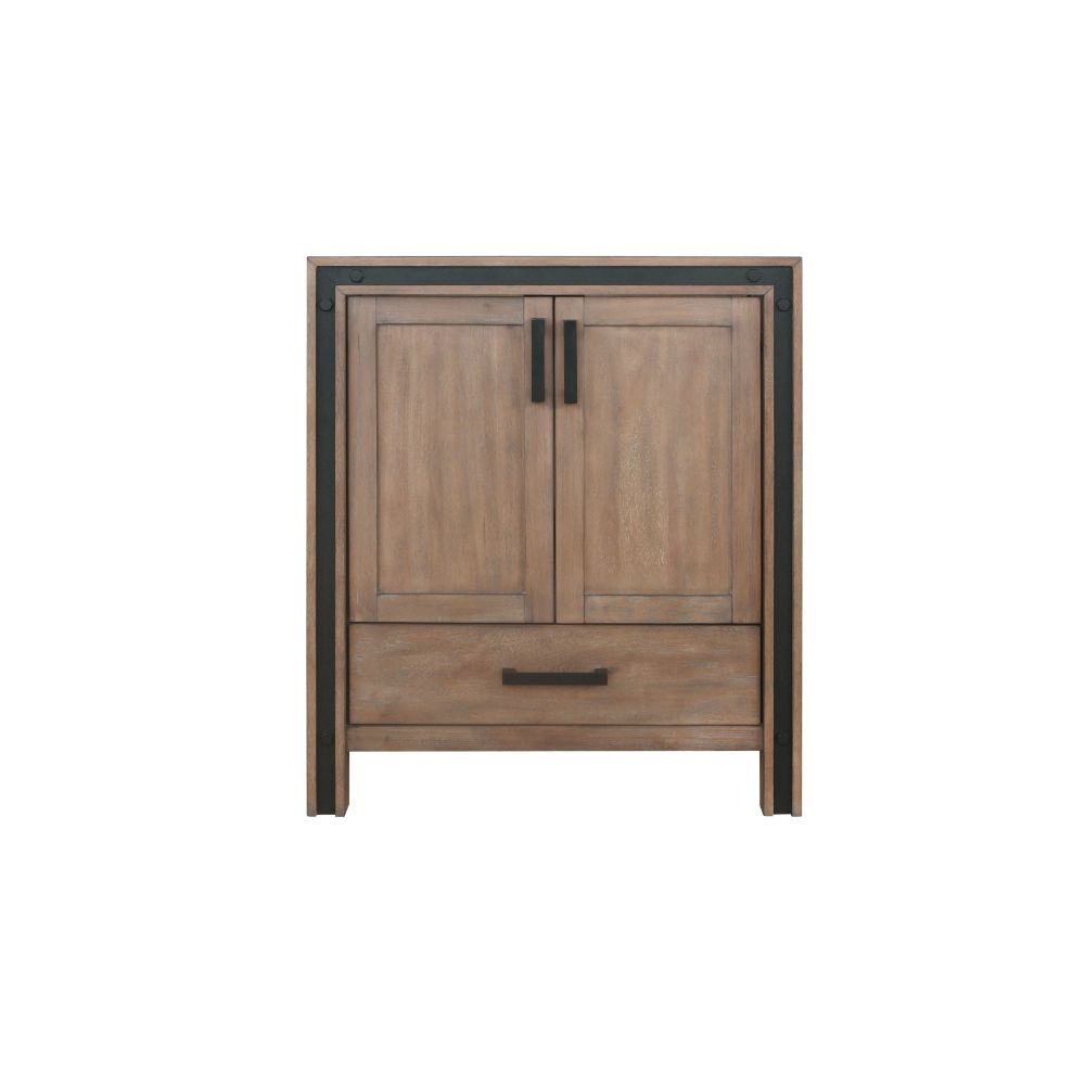 Ziva 30 in W x 22 in. D Rustic Barnwood Bath Vanity