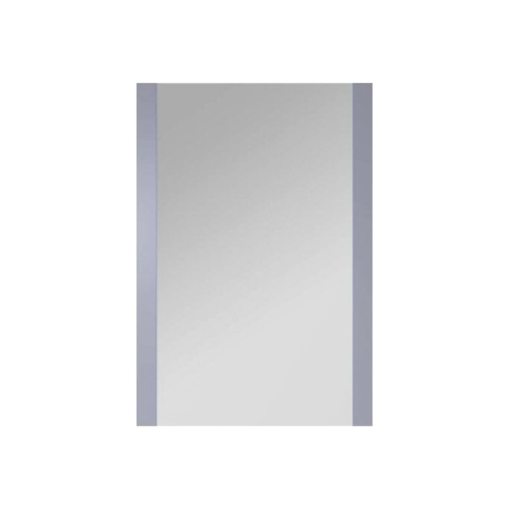 Volez 22 in W x 32 in H Dark Grey Mirror