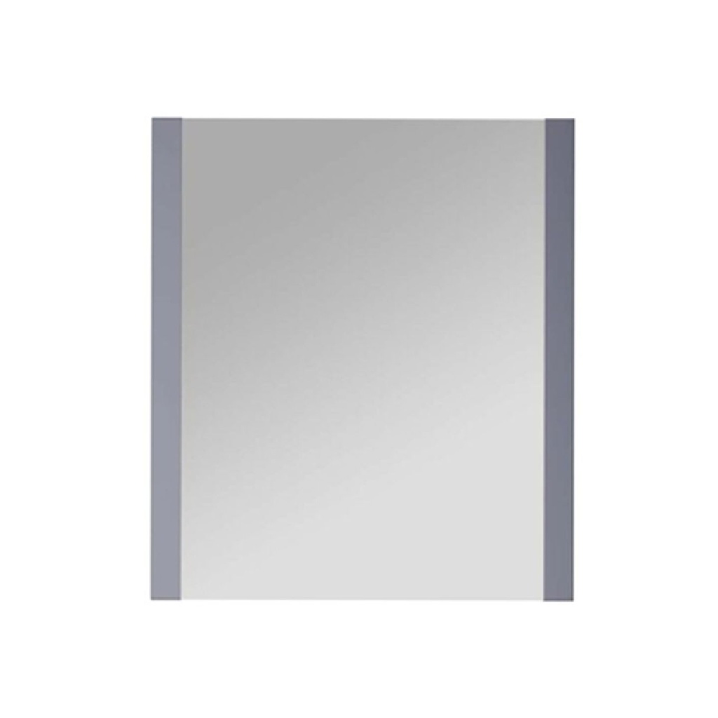 Volez 28 in W x 32 in H Dark Grey Mirror