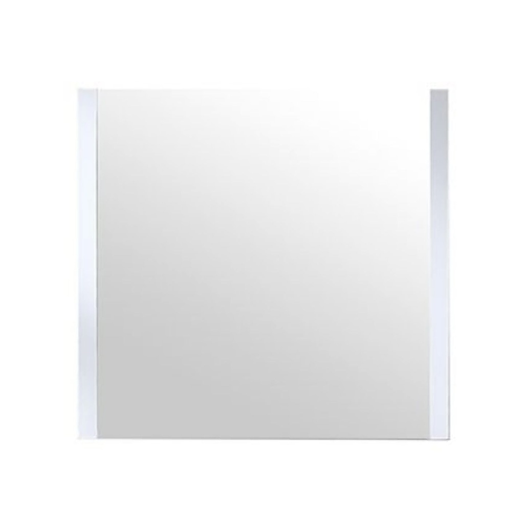 Volez 34 in W x 32 in H White Mirror