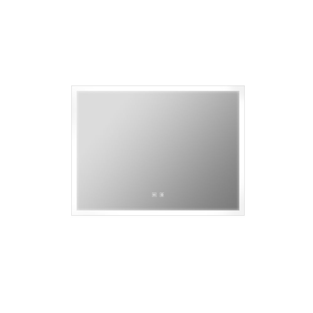 Aurorium 32 in. W x 24 in. H LED Bathroom Vanity Mirror