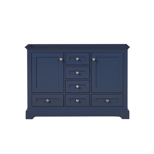 [LVD48DE000] Dukes 48 in. W x 22 in. D Navy Blue Double Bath Vanity