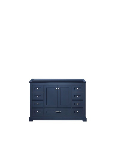 [LVD48SE000] Dukes 48 in. W x 22 in. D Navy Blue Single Bath Vanity