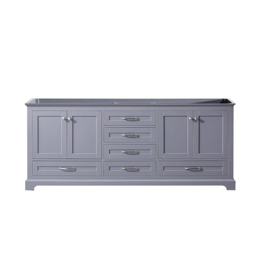 [LVD80DB000] Dukes 80 in. W x 22 in. D Dark Grey Double Bath Vanity