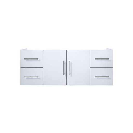 [LVG48SM000] Geneva 48 in. W x 22 in. D Glossy White Bath Vanity