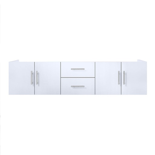 [LVG72DM000] Geneva 72 in. W x 22 in. D Glossy White Double Bath Vanity