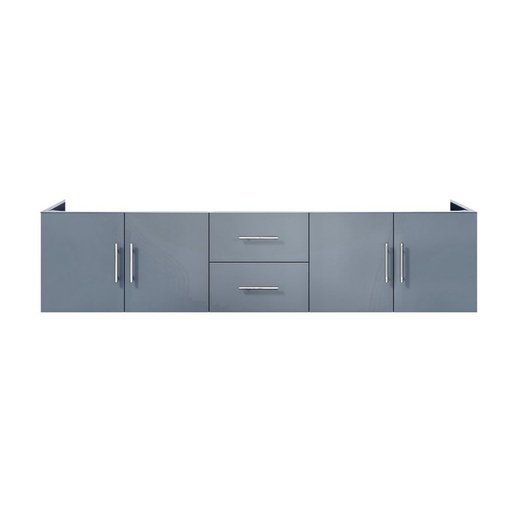 [LVG80DB000] Geneva 80 in. W x 22 in. D Dark Grey Double Bath Vanity