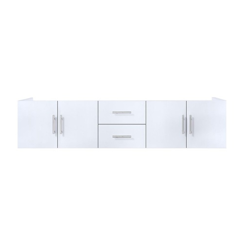 [LVG80DM000] Geneva 80 in. W x 22 in. D Glossy White Double Bath Vanity
