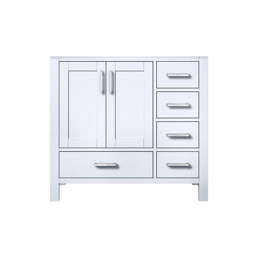[LVJ36SA000L] Jacques 36 in. W x 22 in. D Left Offset White Bath Vanity