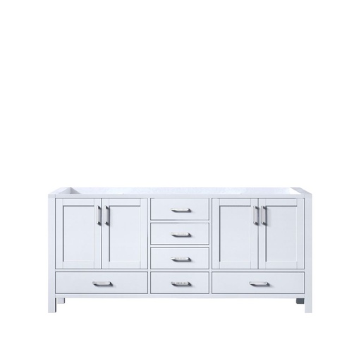 [LVJ72DA000] Jacques 72 in. W x 22 in. D White Double Bath Vanity