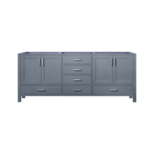 [LVJ80DB000] Jacques 80 in. W x 22 in. D Dark Grey Double Bath Vanity