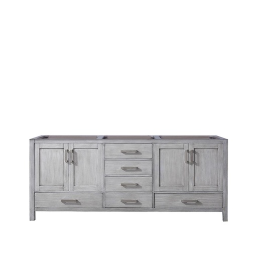 [LVJ80DD000] Jacques 80 in. W x 22 in. D Distressed Grey Double Bath Vanity