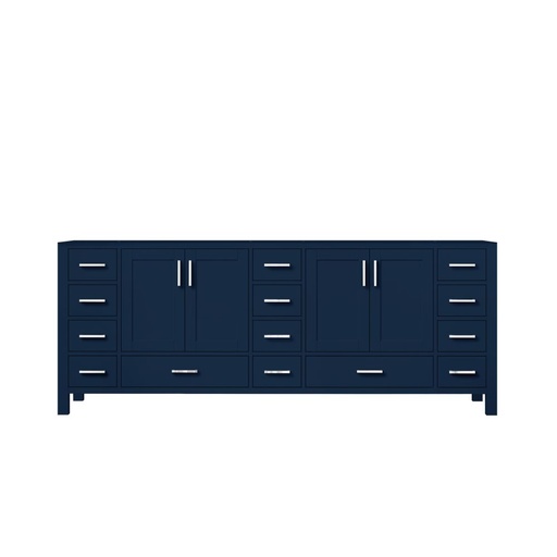 [LVJ84DE000] Jacques 84 in. W x 22 in. D Navy Blue Double Bath Vanity