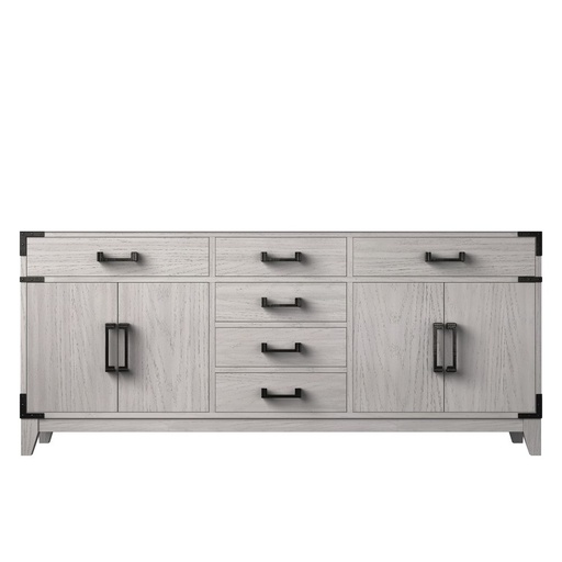 [LVL72DM000] Laurel 72 in W x 22 in. D White Oak Double Bath Vanity